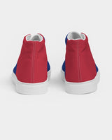 Venezuela Flag Men's Hightop Canvas Shoe - Conscious Apparel Store