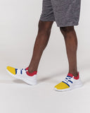 Venezuela Flag Men's Two-Tone Sneaker - Conscious Apparel Store