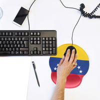 Venezuela Flag Mouse Pad with Wrist Rest Support - Conscious Apparel Store