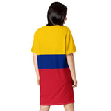 Venezuela Flag T-shirt dress - Conscious Apparel Store