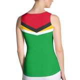 Women's Guyana Flag Women's Tank Top - Conscious Apparel Store